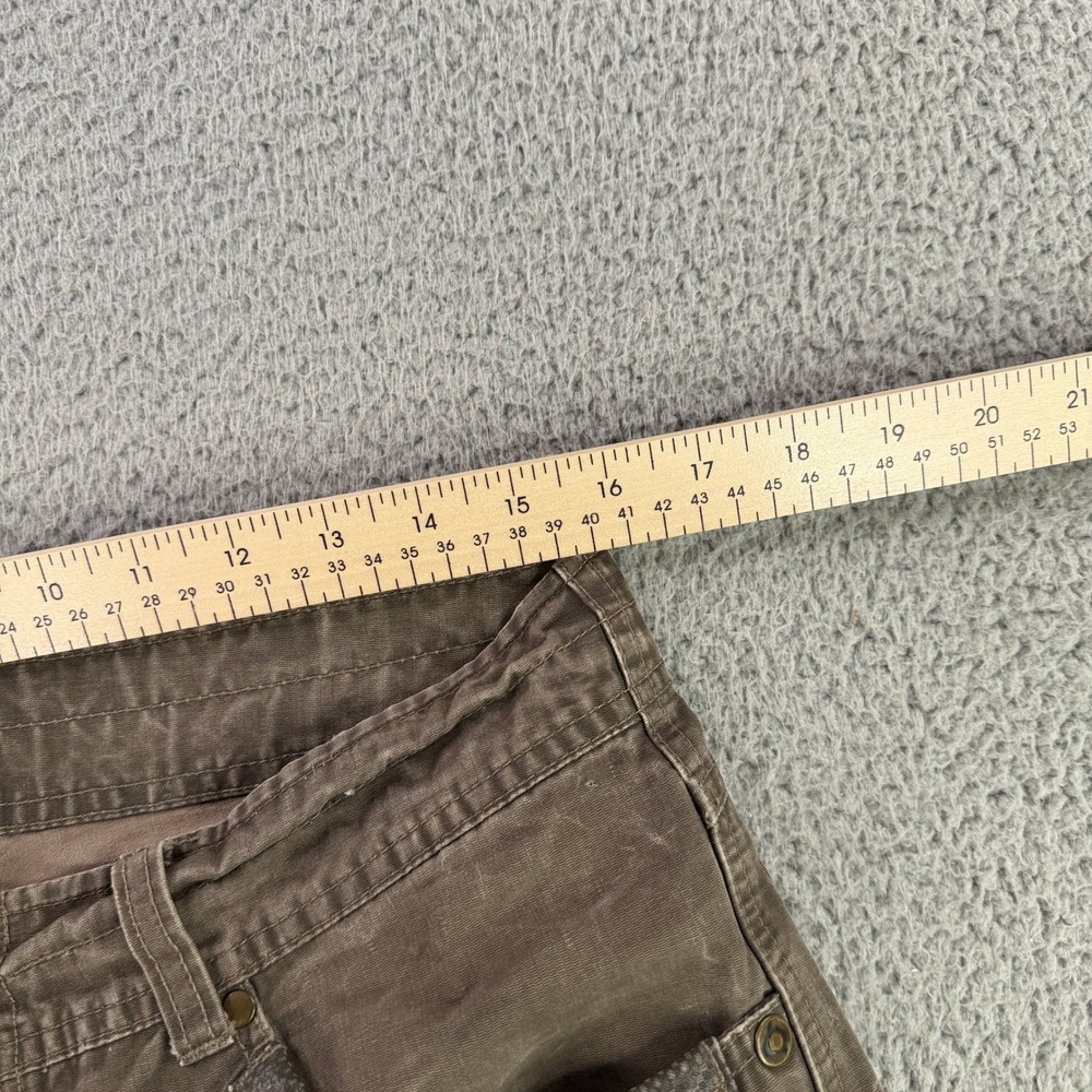 KUHL Crag Series Rebel Pants Men 32x30 Brown Rugged Outdoor Hiking Patina Dye - Picture 6 of 11